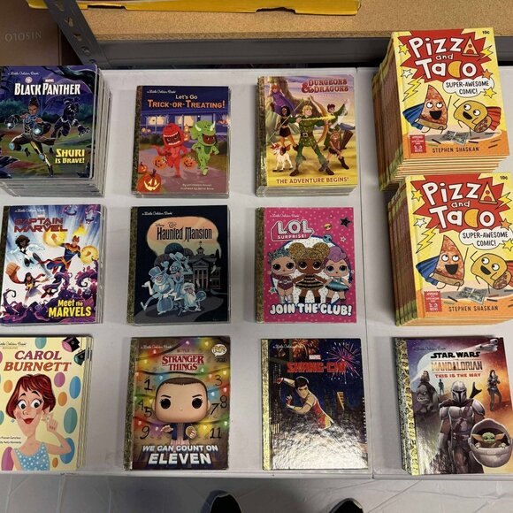 Random Kids Book Bundle of 10 - Little Golden Books & More - Picture 1 of 8